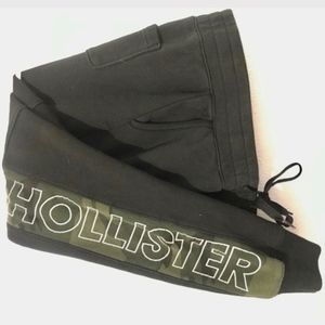 Men’s Small- Hollister Joggers. Black / Camo